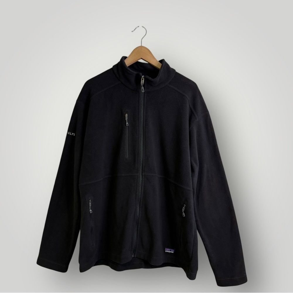 PATAGONIA Micro Synchilla Jacket Sz L Black